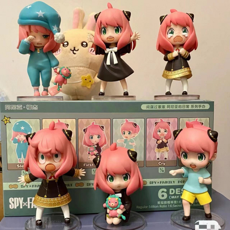 Anime Cosplay Anya - SPY×FAMILY Anya Forger Blind Box, Anime