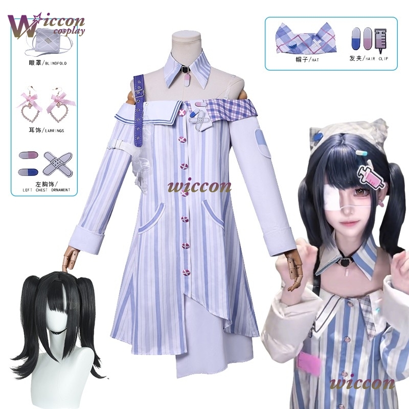 Anime Cosplay Ideas For Women - Eyepatch Jirai Kei Infinity Nikki Cosplay