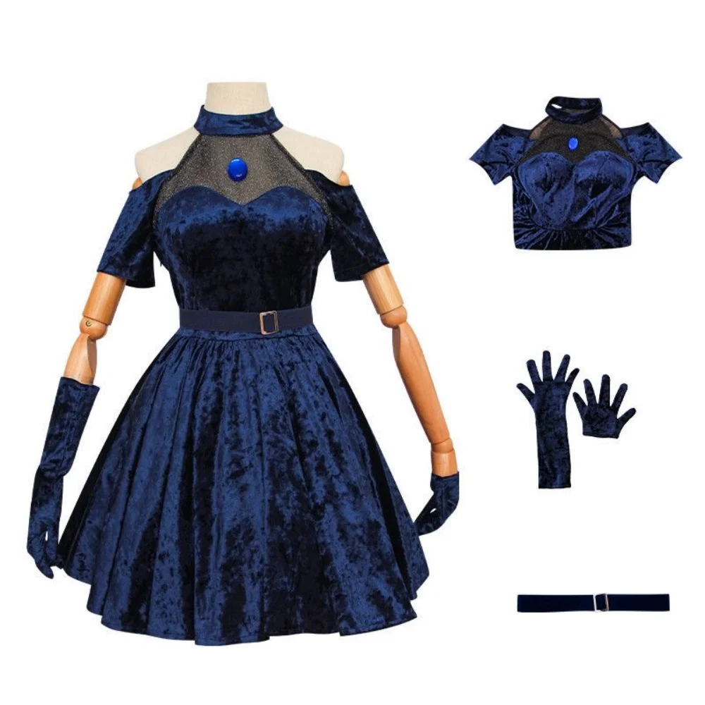 Anime Cosplay Blue Hair - Cosplay Costume Anime Alien Stage Cosplay