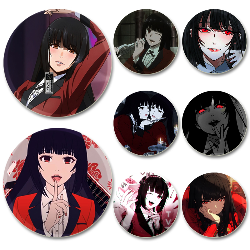 Anime Cosplay Yumeko - Yumeko Jabami Anime Character Badge Cosplay
