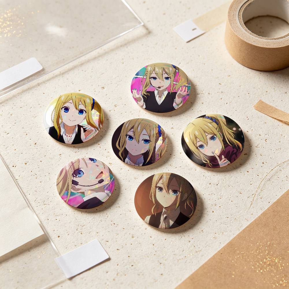 Ai Hayasaka Anime Figure Badge - Anime Cosplay Ai ulasan dan harga