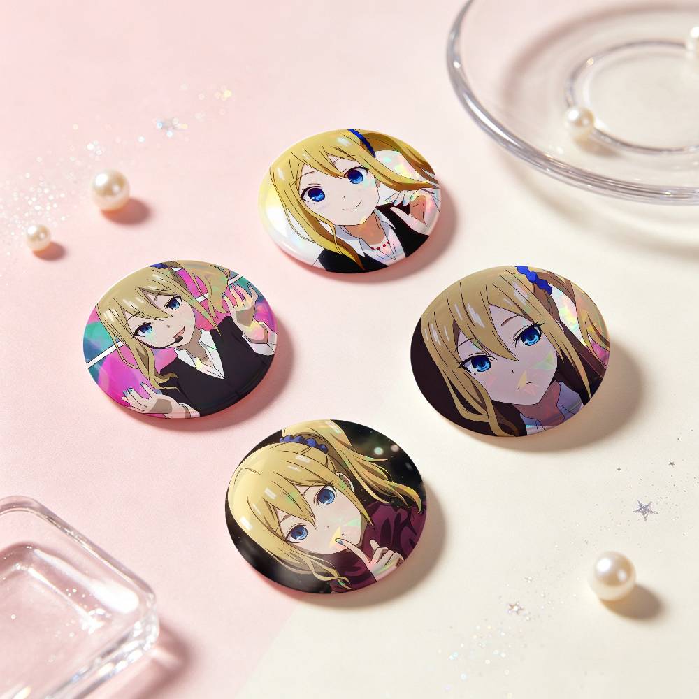 Ai Hayasaka Anime Figure Badge - Anime Cosplay Ai ulasan dan harga