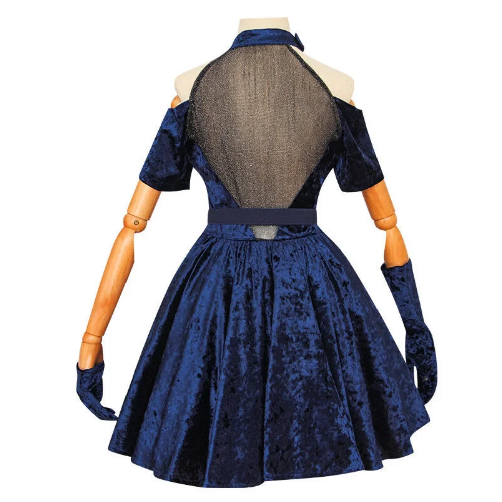 2026  Mizi Cosplay Costume Ani - Anime Cosplay Blue Hair ulasan dan harga