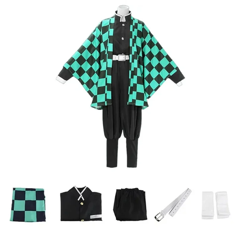 Halloween Cosplay Tanjiro Nezu - Anime Cosplay Tanjiro ulasan dan harga
