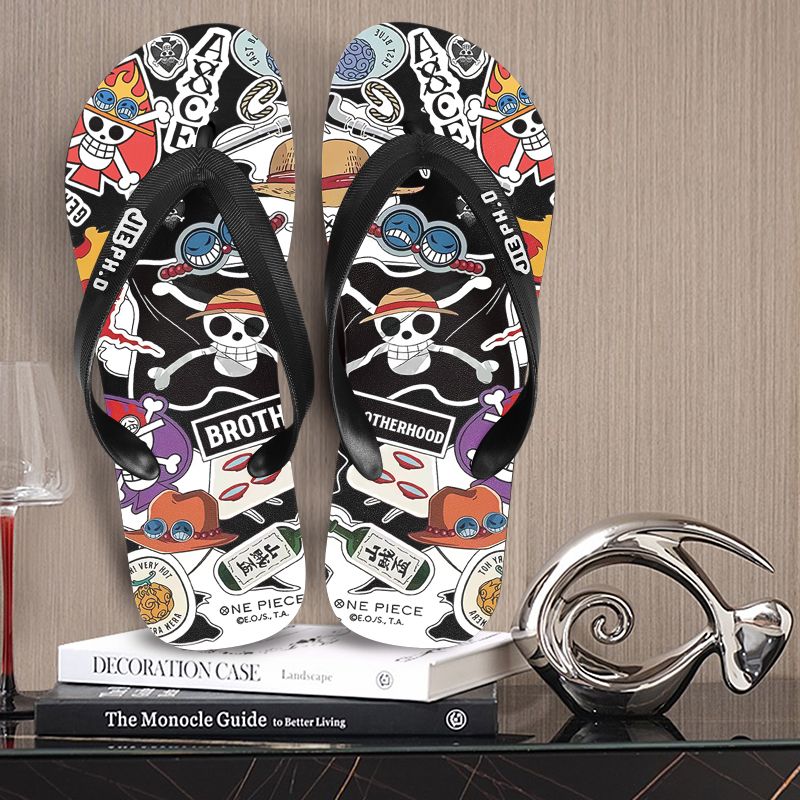 New One Piece anime flip-flops - Anime Cosplay Ai ulasan dan harga