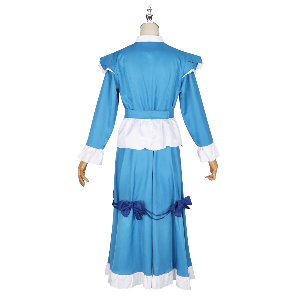 Poppy Red Hair Cosplay Costume - Anime Cosplay Blue Hair ulasan dan harga