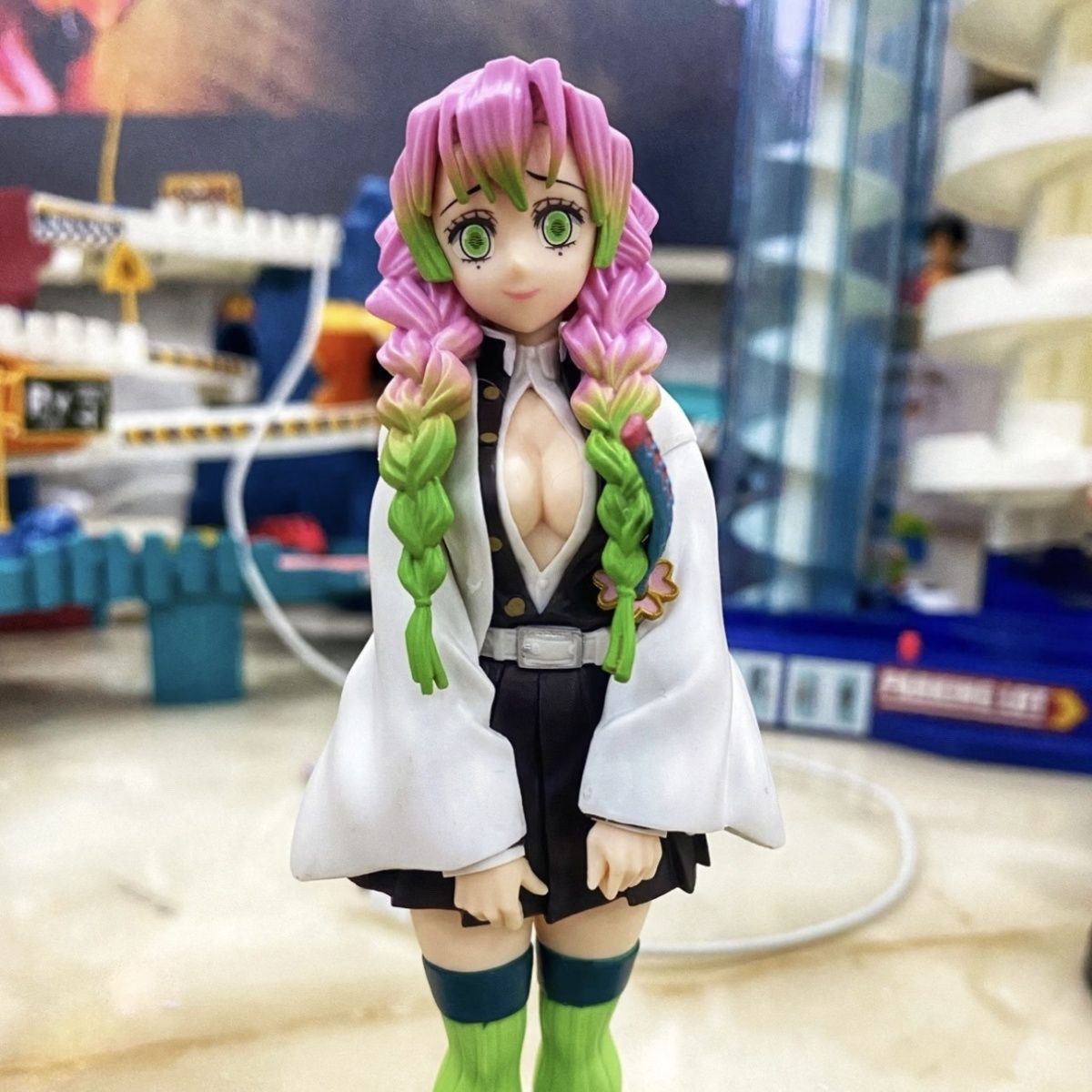Demon Slayer Love Pillar Mitsu - Anime Cosplay Tanjiro ulasan dan harga