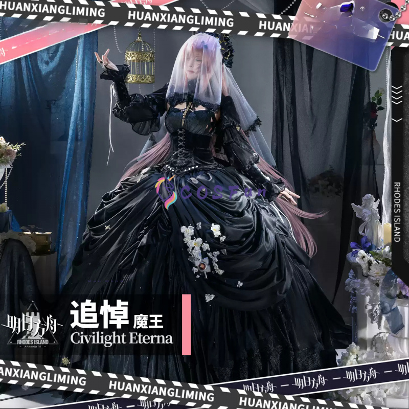 Arknights Civilight Eterna Cos - Anime Cosplay Lolita ulasan dan harga