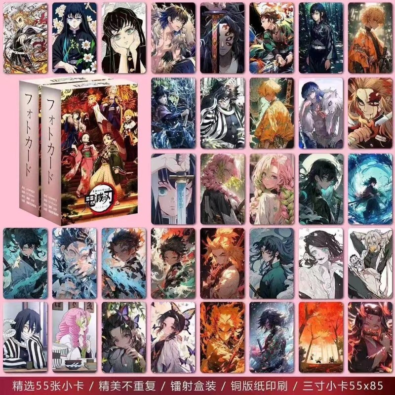 New Bandai 55pcs Demon Slayer  - Anime Cosplay Tanjiro ulasan dan harga