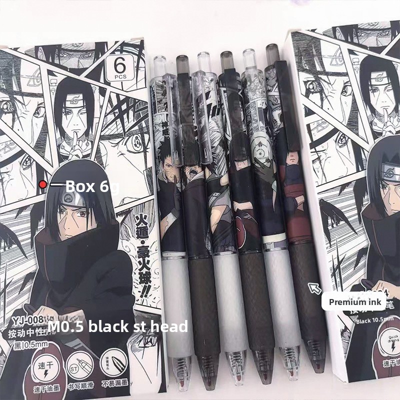 Anime Naruto Gel Pen Cute Cart - Anime Cosplay Ai ulasan dan harga