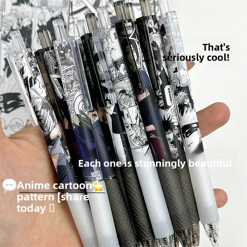 Anime Naruto Gel Pen Cute Cart - Anime Cosplay Ai ulasan dan harga