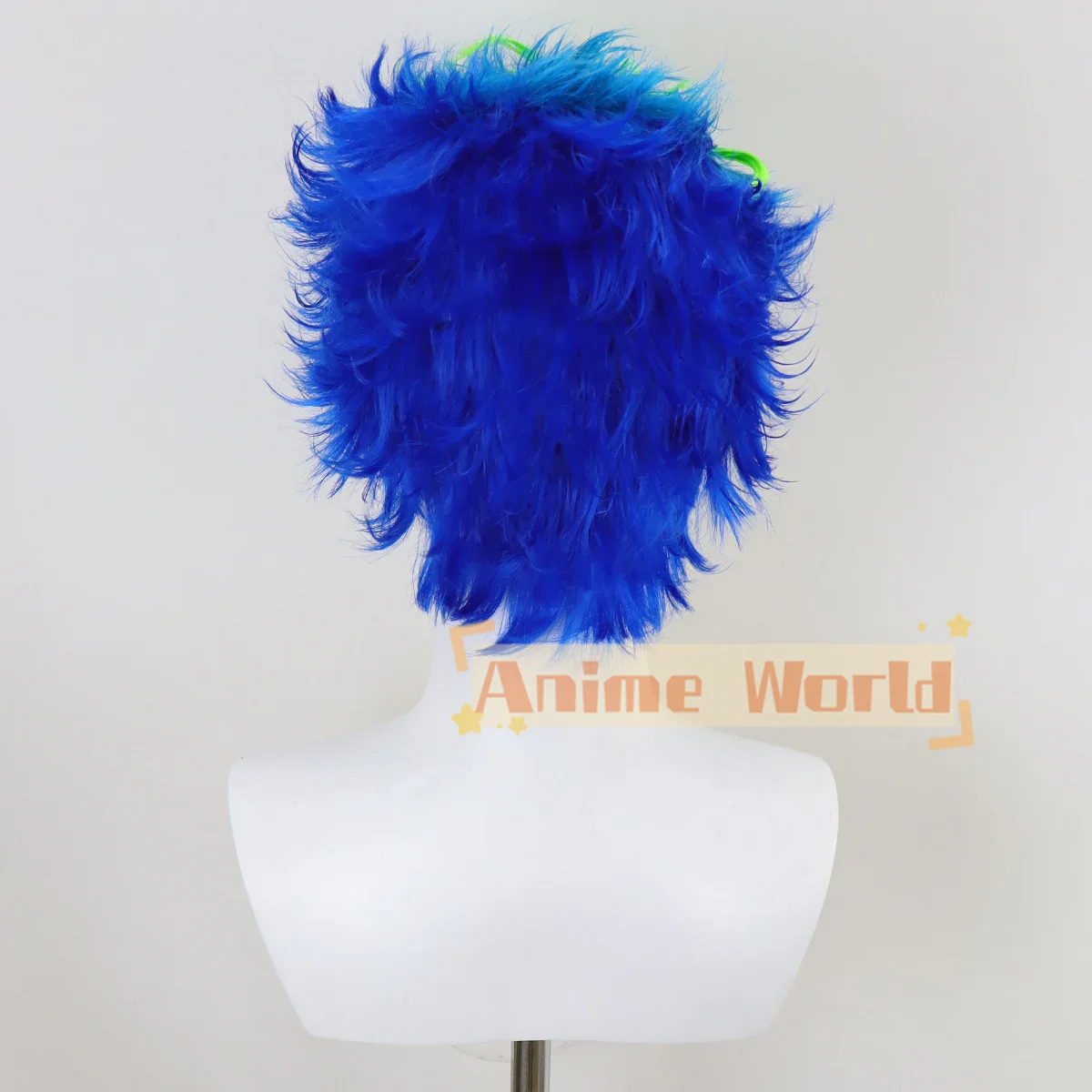 Your Turn To Die Naomichi Kuru - Anime Cosplay Blue Hair ulasan dan harga