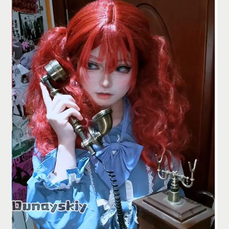 Hemera*/Poppy Game Cosplay Cos - Anime Cosplay Blue Hair ulasan dan harga