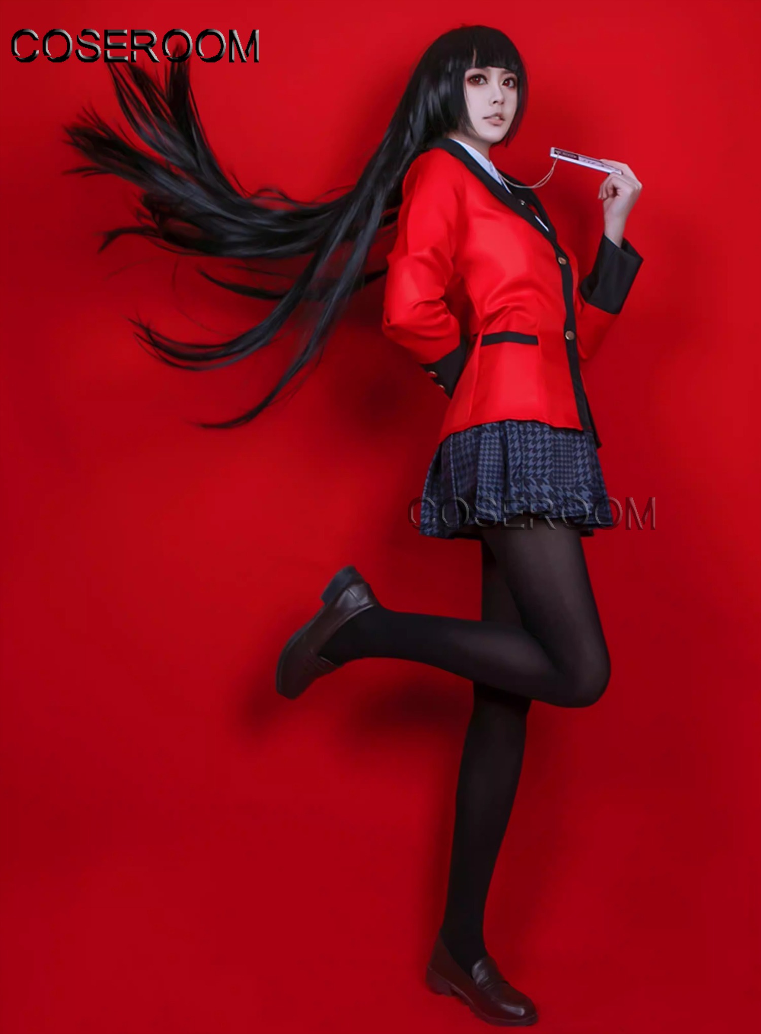 Anime Kakegurui Compulsive Gam - Anime Cosplay Yumeko ulasan dan harga