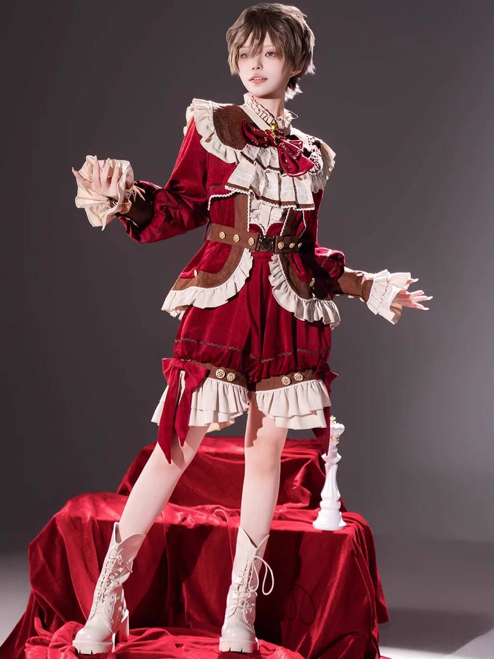 New Black Tea Pancake Lolita W - Anime Cosplay Lolita ulasan dan harga