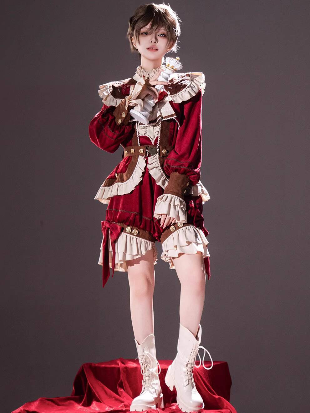 New Black Tea Pancake Lolita W - Anime Cosplay Lolita ulasan dan harga