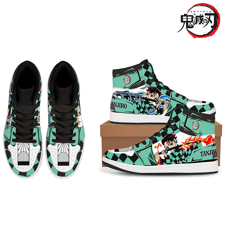custom shoes Demon Slayer Anim - Anime Cosplay Tanjiro ulasan dan harga