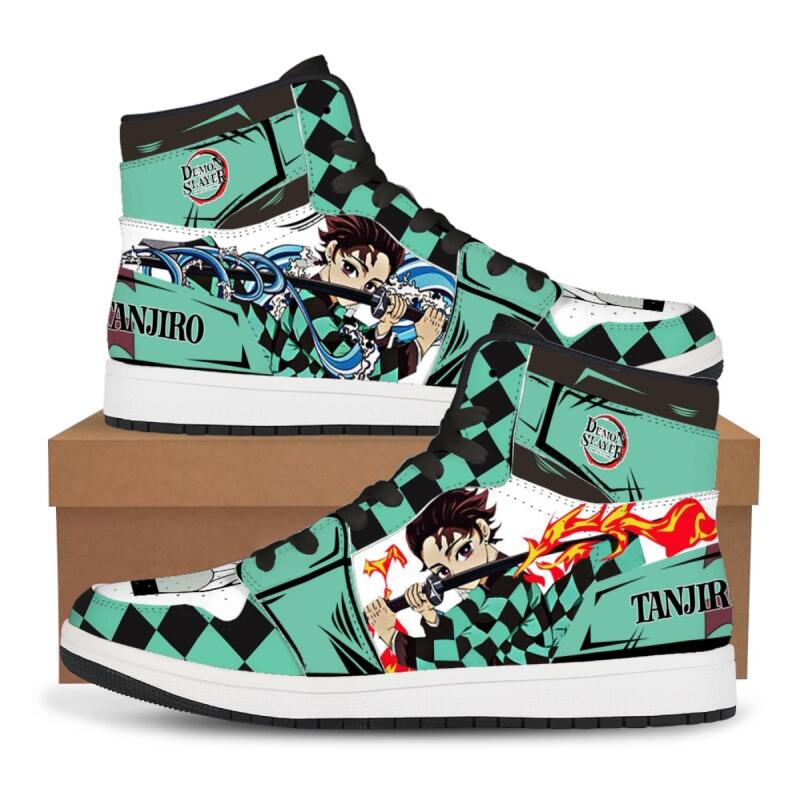 custom shoes Demon Slayer Anim - Anime Cosplay Tanjiro ulasan dan harga