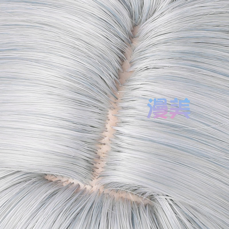 HSR Sunday Cosplay Wig 52cm Gr - Anime Cosplay Blue Hair ulasan dan harga