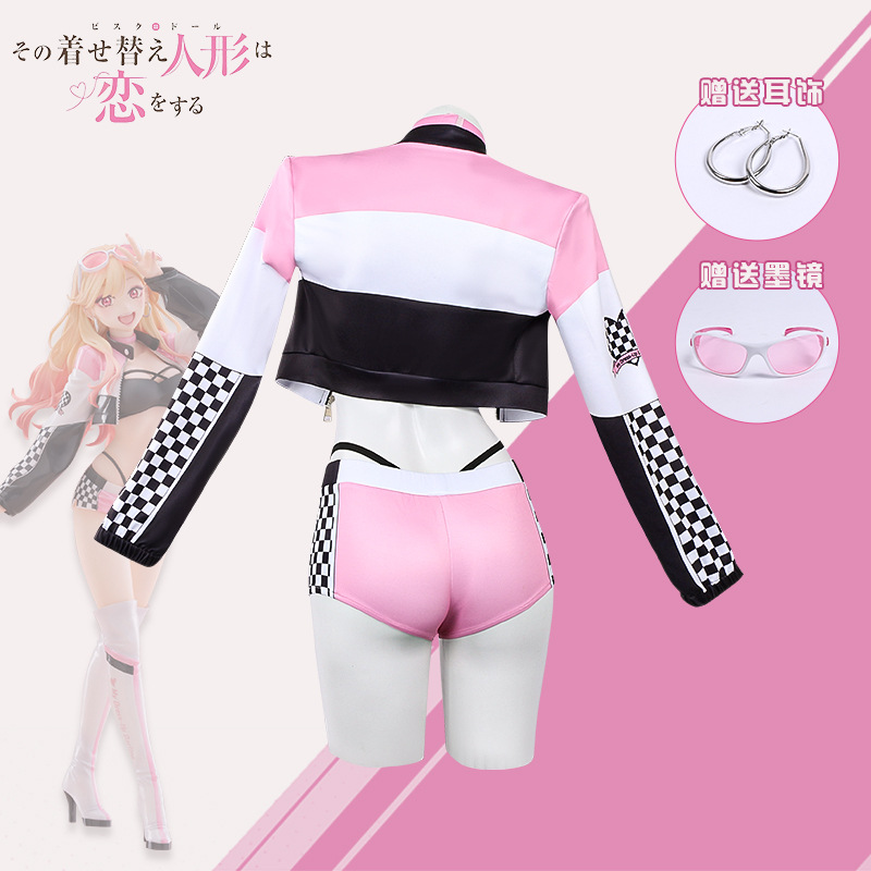 Anime My Dress Up Darling Wig  - Anime Cosplay Marin ulasan dan harga