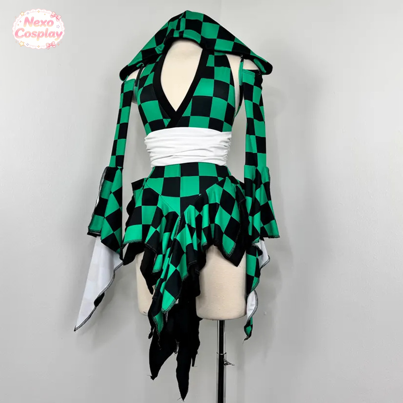 Gender‑bend Tanjiro Kamado Swi - Anime Cosplay Tanjiro ulasan dan harga