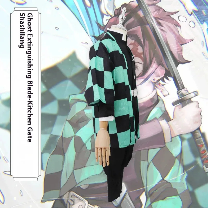 Costumes Men Ghost Slayer Blad - Anime Cosplay Tanjiro ulasan dan harga