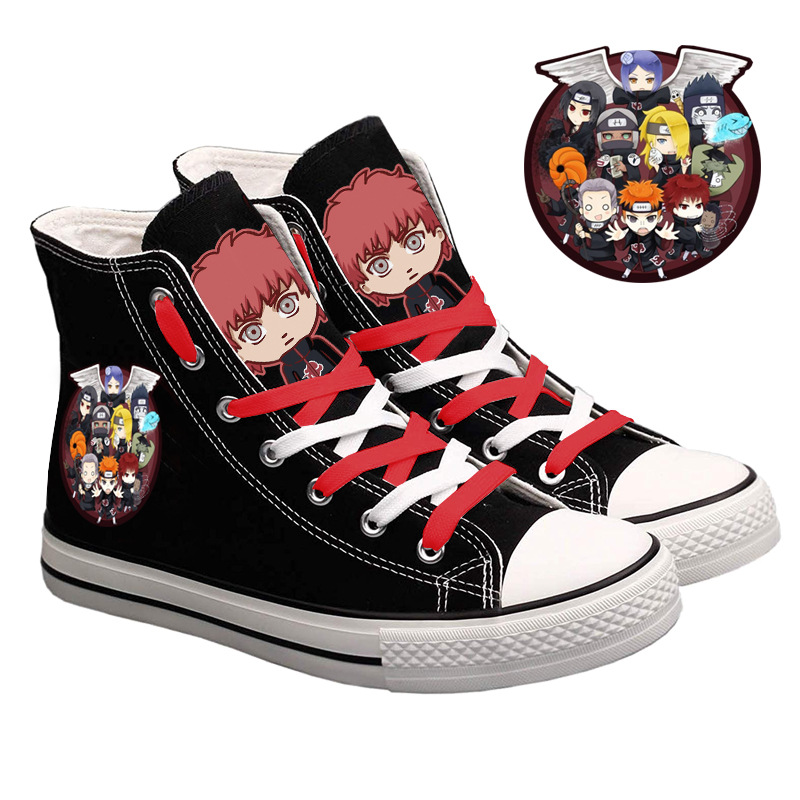 Naruto Uzumaki High-Top Canvas - Anime Cosplay Ideas For Women ulasan dan harga
