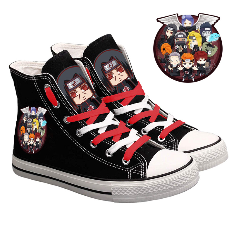 Naruto Uzumaki High-Top Canvas - Anime Cosplay Ideas For Women ulasan dan harga
