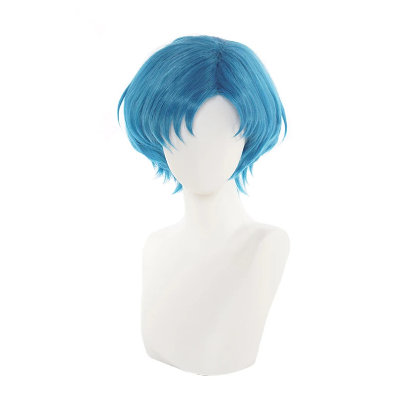 vivi 2025 High Quality Sailor  - Anime Cosplay Blue Hair ulasan dan harga