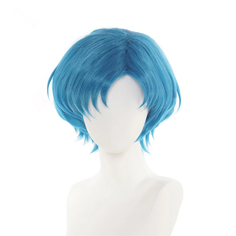 vivi 2025 High Quality Sailor  - Anime Cosplay Blue Hair ulasan dan harga
