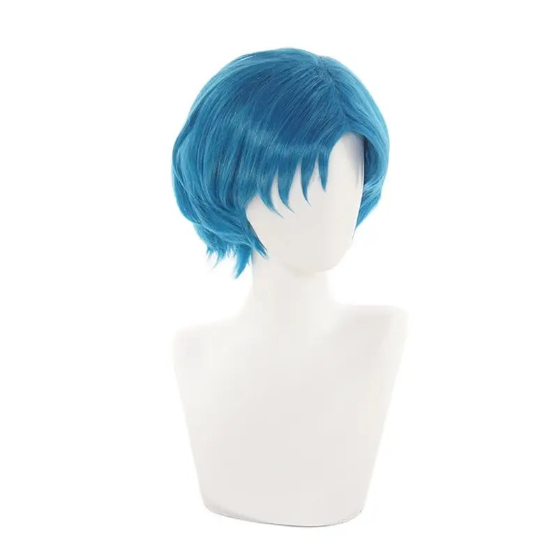 vivi 2025 High Quality Sailor  - Anime Cosplay Blue Hair ulasan dan harga