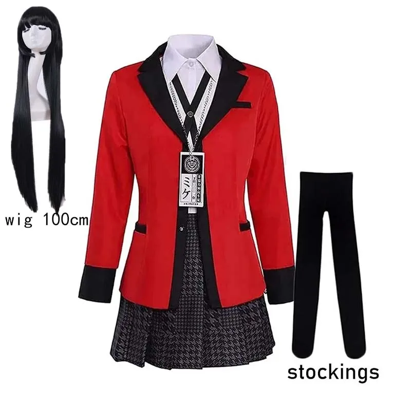 Yumeko Jabami Cosplay Costume  - Anime Cosplay Yumeko ulasan dan harga