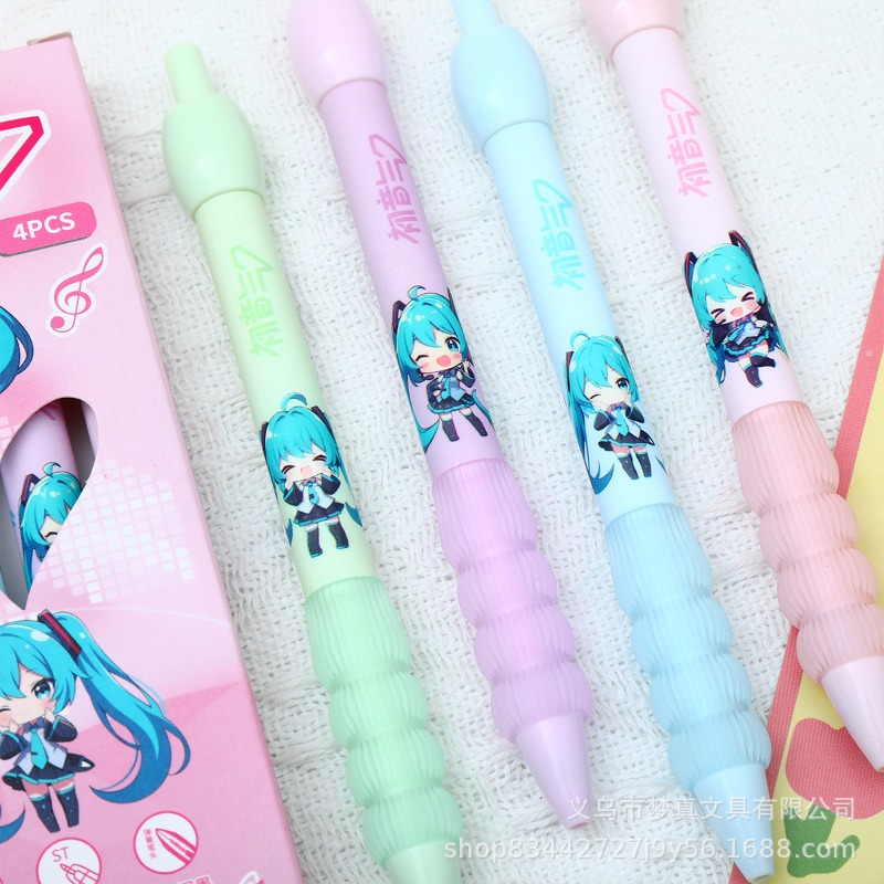 Kawaii Hatsune Miku Gel Pen Cu - Anime Cosplay Ai ulasan dan harga