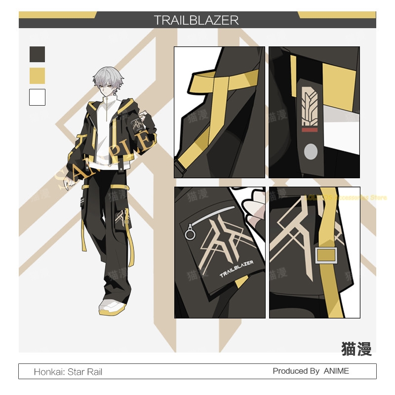 Game Honkai：Star Rail Trailbla - Anime Cosplay Outfit ulasan dan harga
