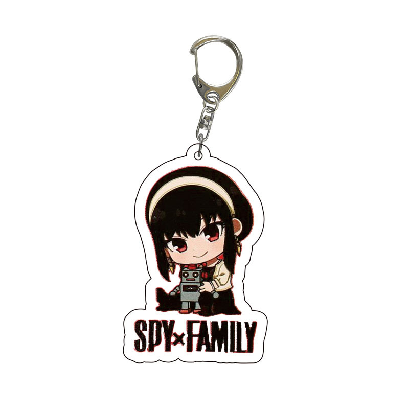 Spy x Family Acrylic Keychain  - Anime Cosplay Anya ulasan dan harga