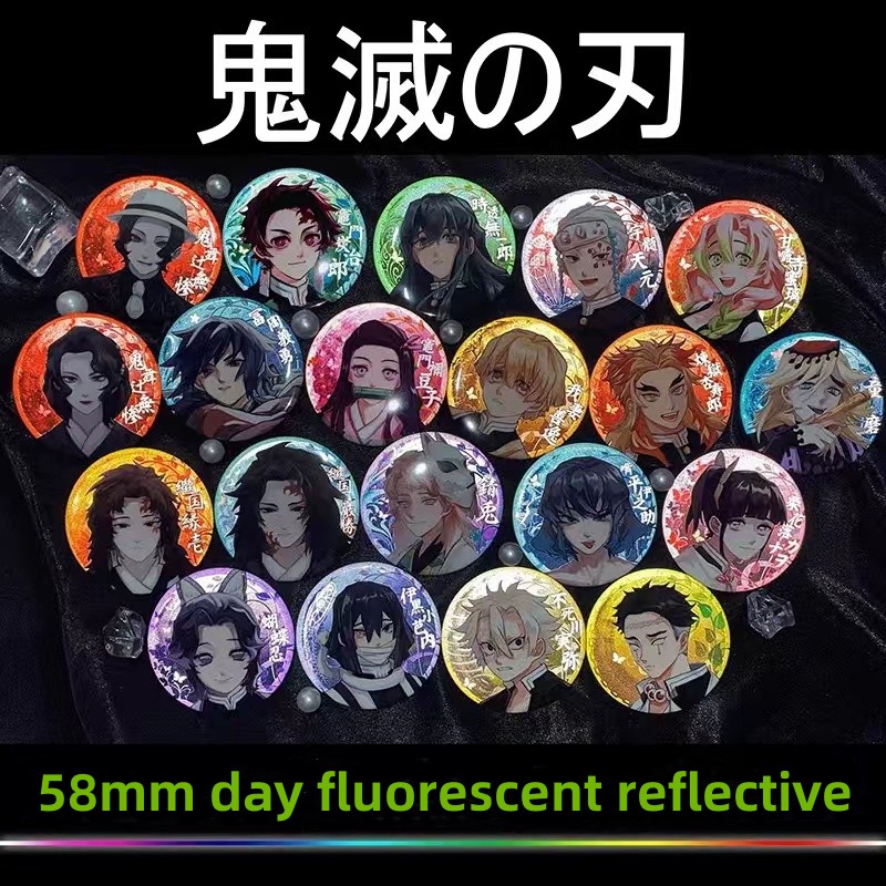 Demon Slayer Blade Reflective  - Anime Cosplay Tanjiro ulasan dan harga