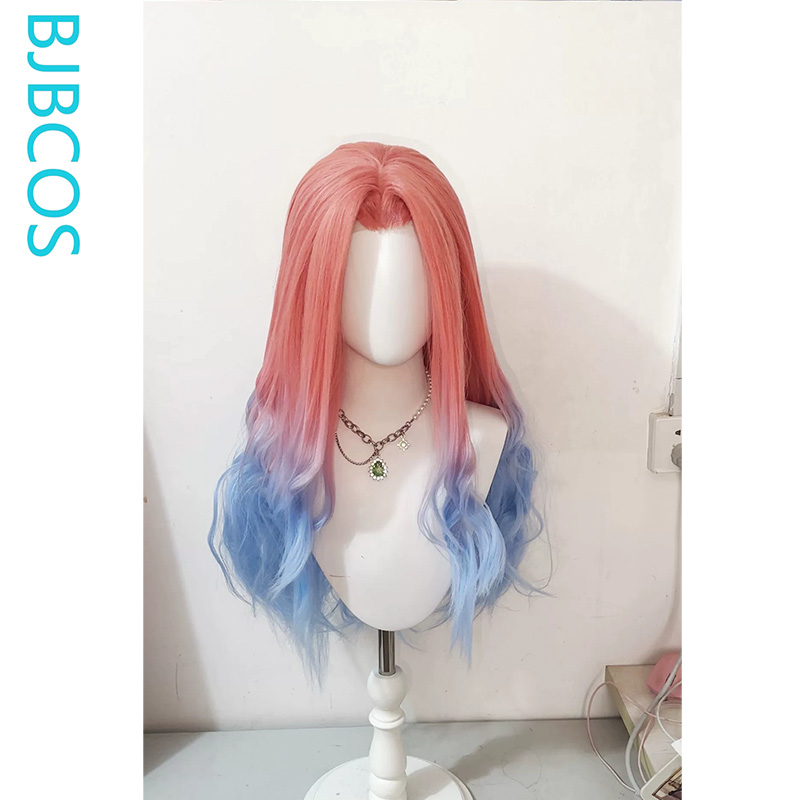 [Styled Wig]‌Mizi Cosplay Wig  - Anime Cosplay Blue Hair ulasan dan harga