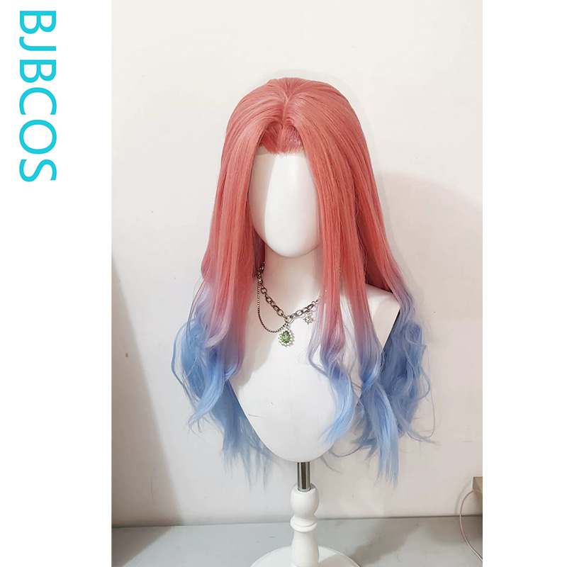 [Styled Wig]‌Mizi Cosplay Wig  - Anime Cosplay Blue Hair ulasan dan harga