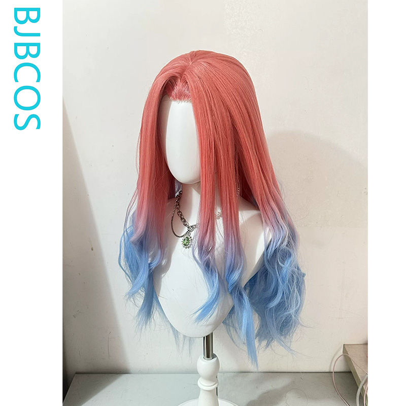 [Styled Wig]‌Mizi Cosplay Wig  - Anime Cosplay Blue Hair ulasan dan harga