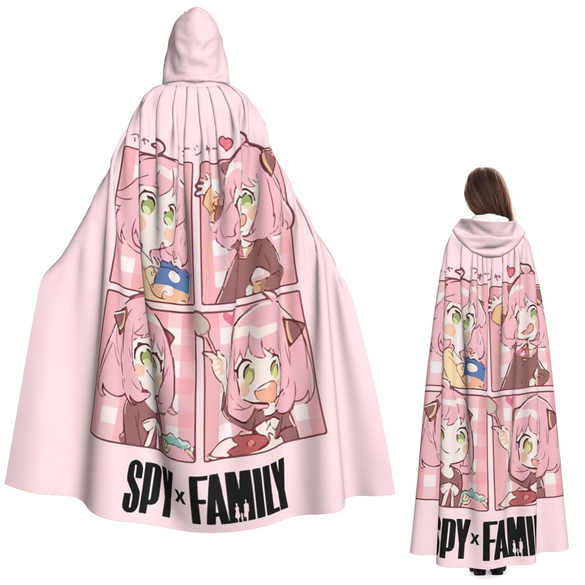 Spy X Family Anya Forger Long  - Anime Cosplay Anya ulasan dan harga