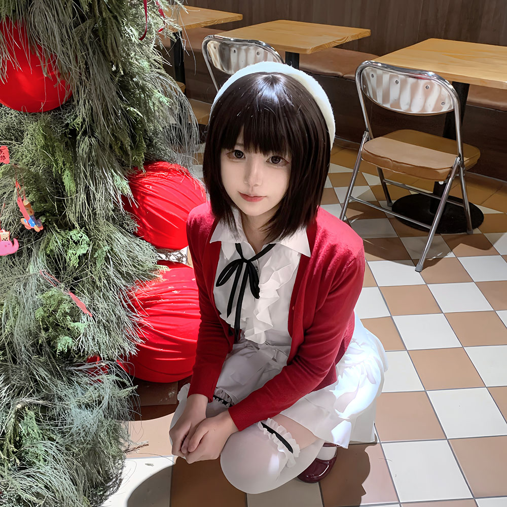 Girl Red Coat Shirt Skirt Set  - Anime Cosplay Lolita ulasan dan harga