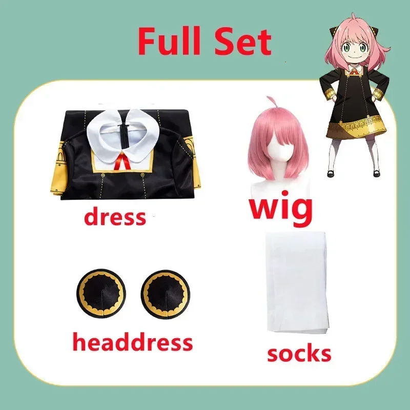 Anime Spy Family Anya Fake Cos - Anime Cosplay Anya ulasan dan harga