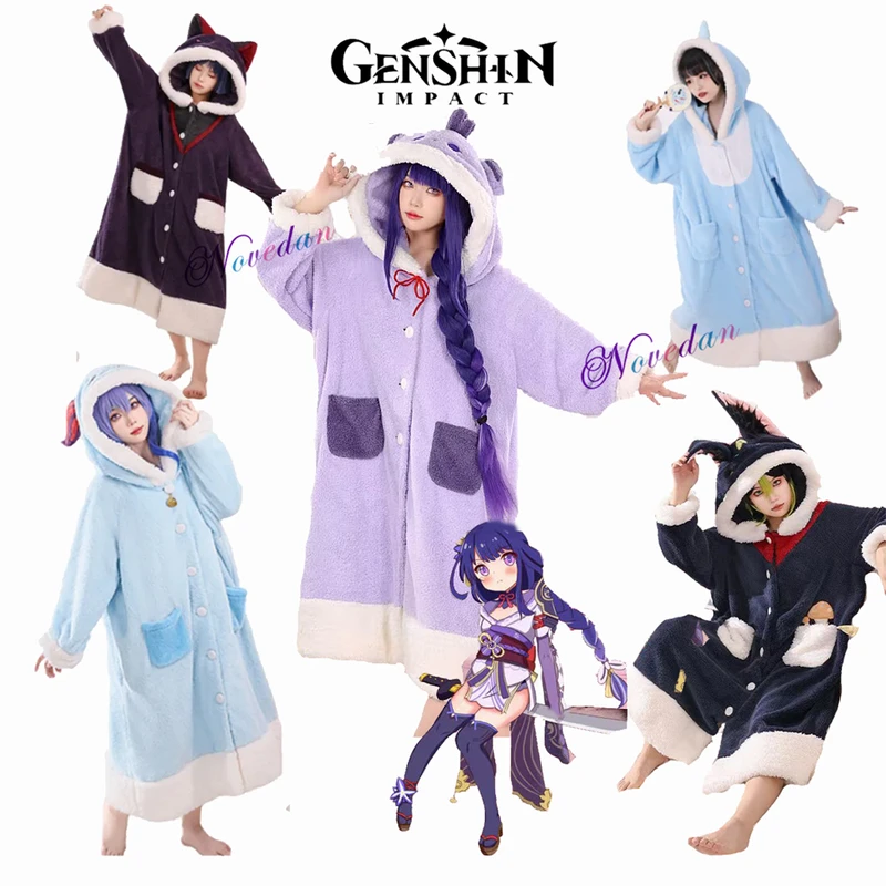Anime Pajamas Set Zhongli Xiao - Cosplay Anime Yae Miko ulasan dan harga