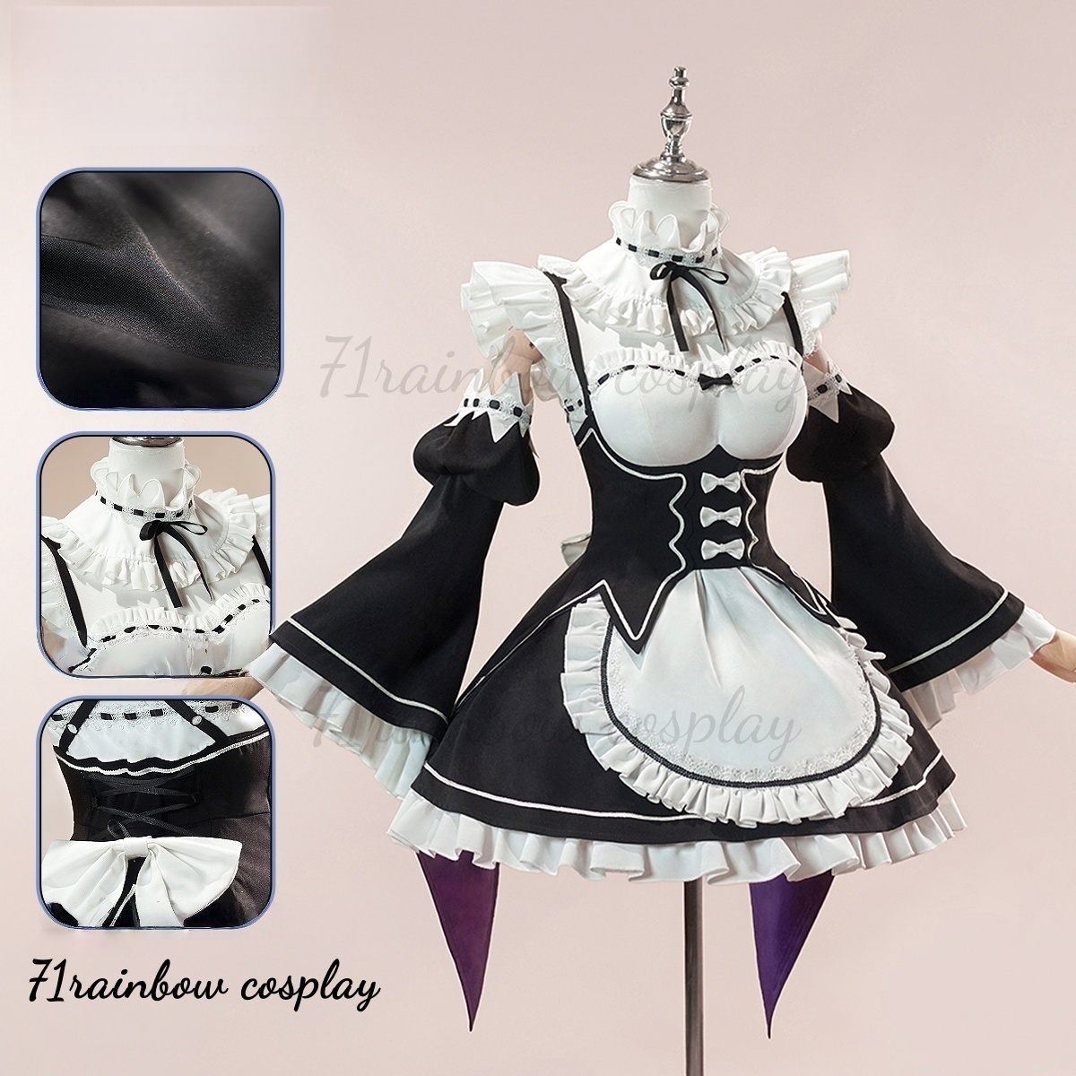 Re:Life in a different world f - Anime Cosplay Re Zero ulasan dan harga
