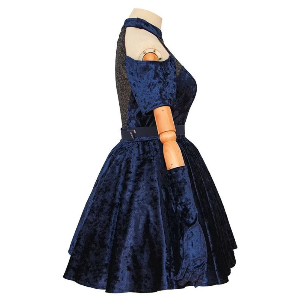 Cosplay Costume Anime Alien St - Anime Cosplay Blue Hair ulasan dan harga