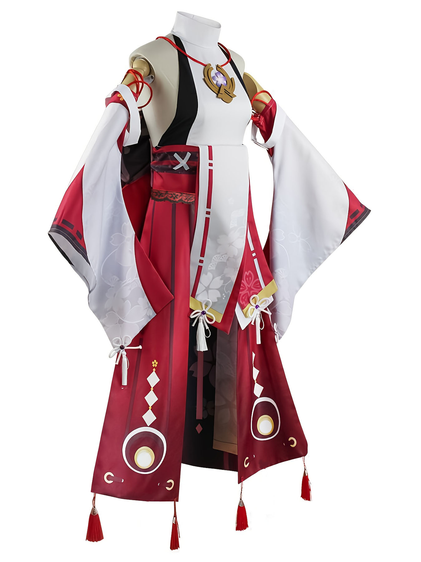 Genshin Impact Yae Miko Cospla - Cosplay Anime Yae Miko ulasan dan harga