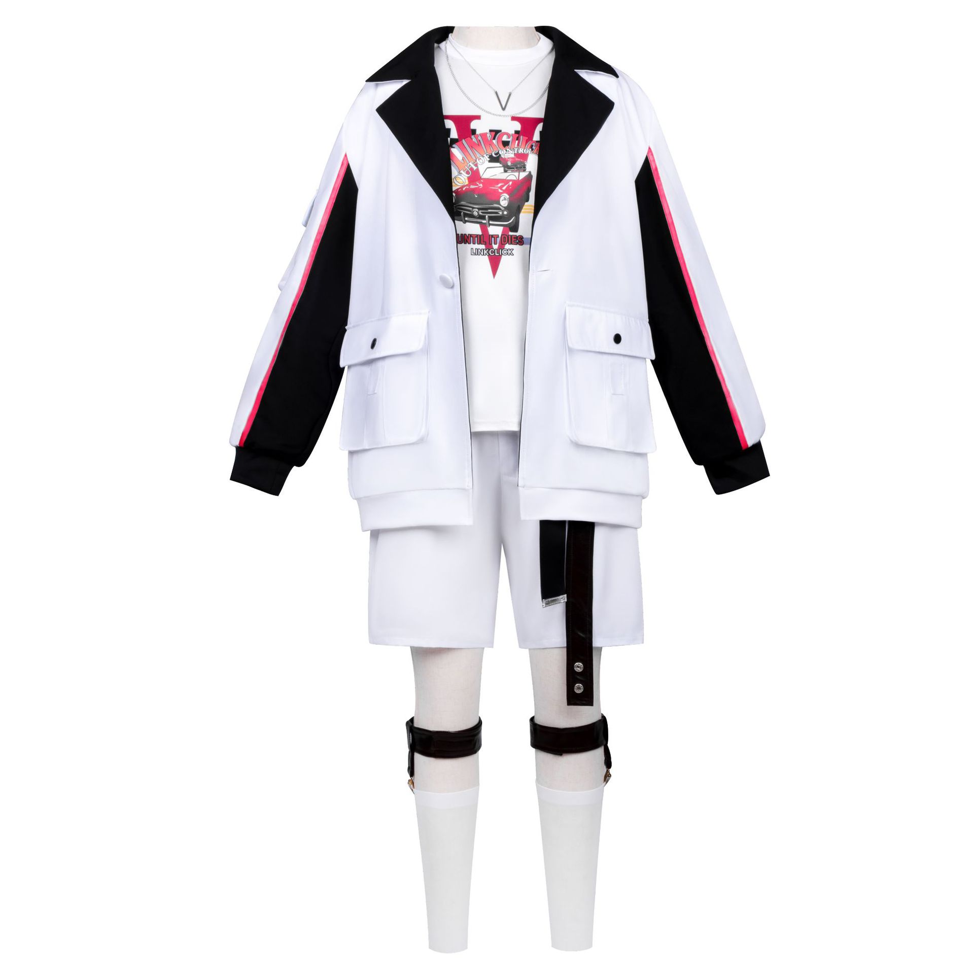 Link Click Cosplay Costume - L - Anime Cosplay Link ulasan dan harga