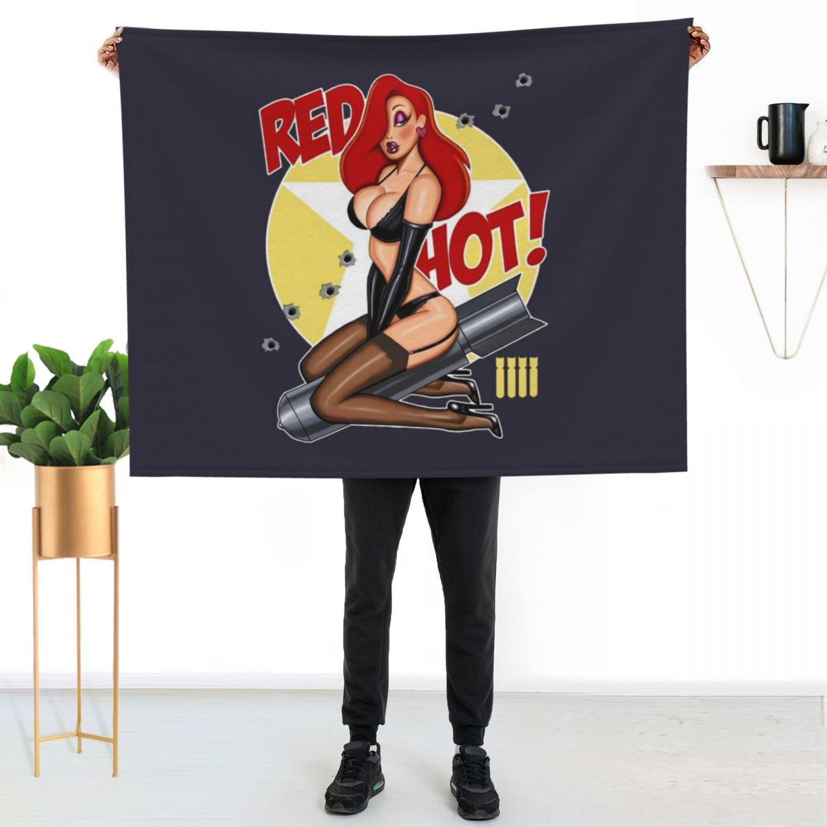 Red Hot Nose Art Jessica Rabbi - Anime Cosplay Ideas For Women ulasan dan harga