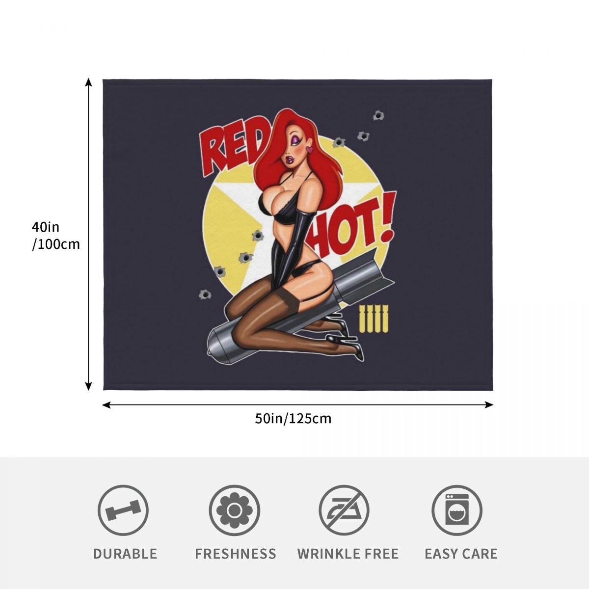 Red Hot Nose Art Jessica Rabbi - Anime Cosplay Ideas For Women ulasan dan harga