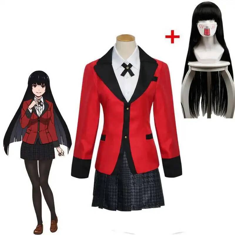 Anime Kakegurui Yumeko Jabami  - Anime Cosplay Yumeko ulasan dan harga